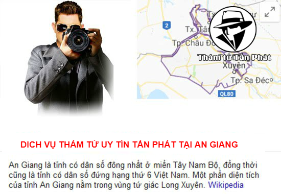 Dịch vụ thám tử giá rẻ ở An Giang